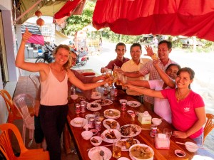 Die sympathieke locals toch!